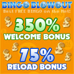 75% Reload Bonus at Bingo Blowout Blows Others Out Of Water